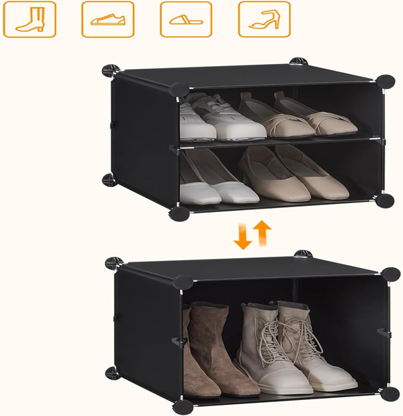 plastic shoe rack